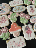 Fairyland Birthday set (24 cookies)