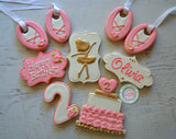Ballerina Birthday Party! (24 cookies)