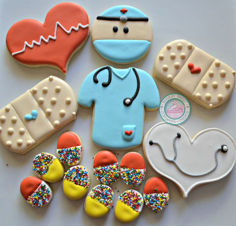 Dr. Themed Cookies (24 cookies)