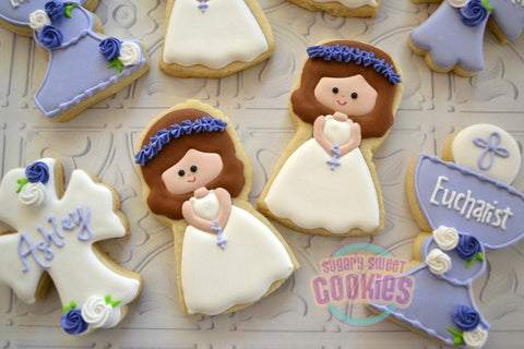 Communion girl only  (12 cookies)