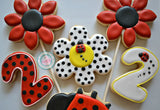 Ladybug Birthday Set (24 cookies)