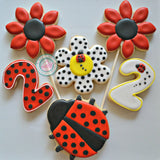 Ladybug Birthday Set (24 cookies)