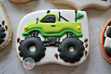 Monster Truck Rally! (24 cookies)