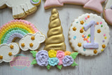 Unicorn Birthday Set (24 cookies)