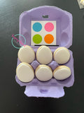 Mini paint your own egg carton! (6 cookies)