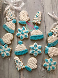 Winter minis! (4 mini cookies,1 sleeve)