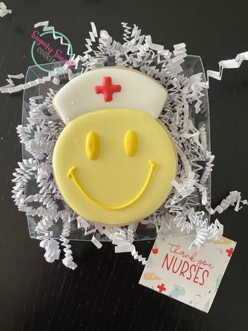 Nurse smiley! (Single Cookie)