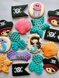Pirates and Mermaids! (24 cookies)