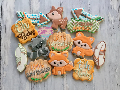 Woodland Creatures! (24 cookies)