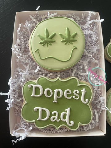 Dope Dad (2 large cookies)