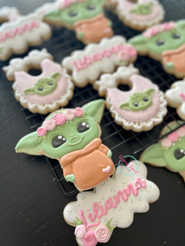 Baby child themed cookies  (24 cookies)