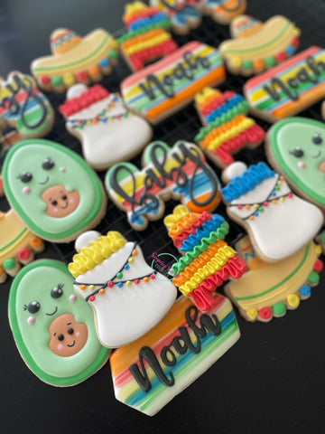 It’s a baby fiesta! (24 cookies)