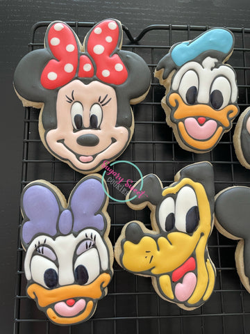 Cartoon mouse Friends (12 cookies)