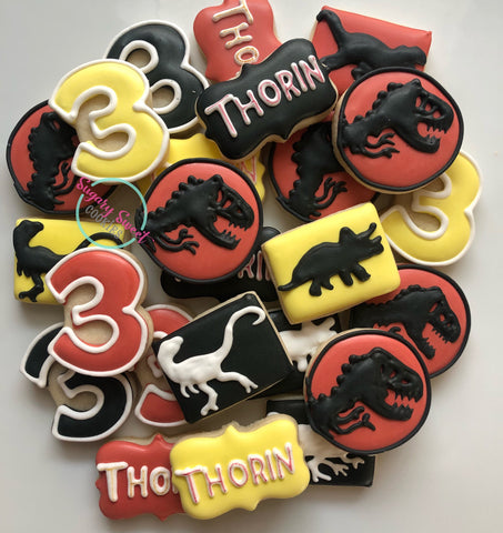 Dino minis (36 cookies)