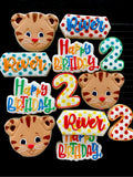 Tiger birthday  (24 cookies)