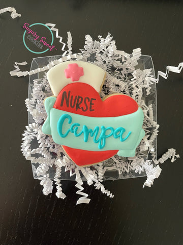 Nurse heart! (Single Cookie)