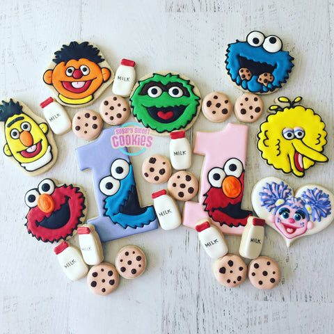 Sesame Street Birthday! (36 cookies)