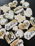 Bridal shower cookie Set (12 cookies)