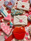 Sending my love! (6 cookies)