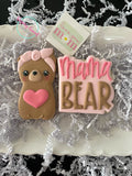 Mama bear set!! (2 large cookies)