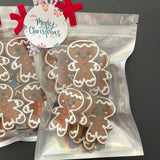 8 mini cookies (gingerbread)