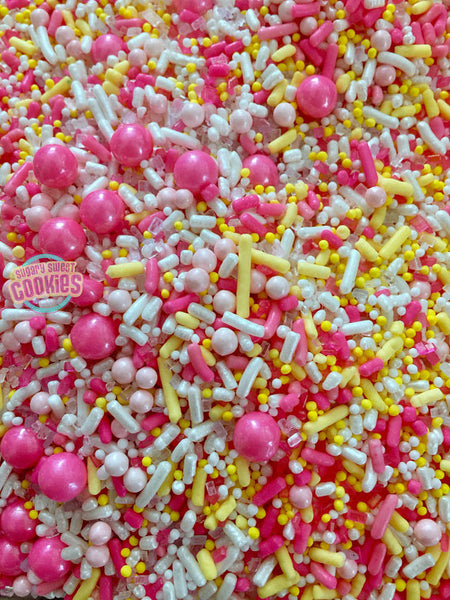 Pineapple Princess- Sprinkle Mix – SugarySweetCookies