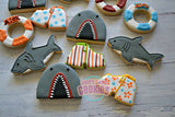 Shark Attack! (24 cookies)